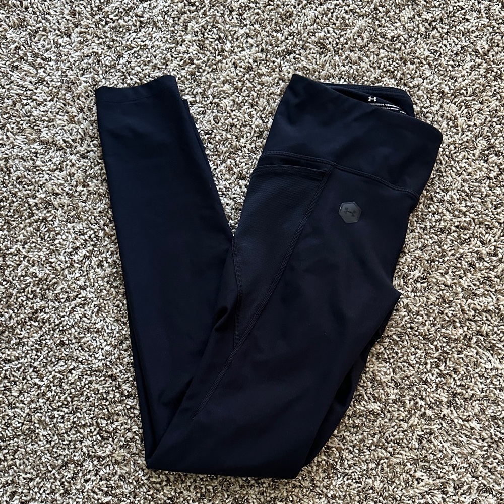 Under Armour Black HeatGear Leggings
